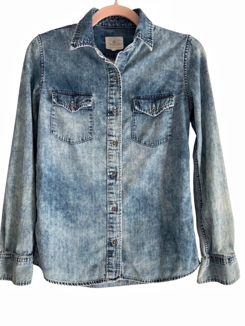 AG Adriano Goldschmied Denim Button Down Shirt